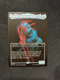 MTG - Marvin, Murderous Mimic (Showcase) Duskmourn: House of Horror - Image 1