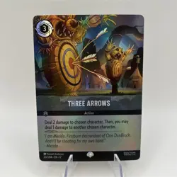 Disney Lorcana • Three Arrows 222/204 • Epic Foil - Image 1