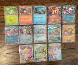Pokemon TCG - Ascended Heroes LOT of 13 Cards (Cosmos, EX, IR, Full Art, MAR) NM - Image 1