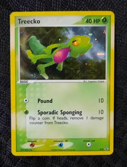 Treecko 016 Original 2004 Pokemon TCG Nintendo Black Star Promo Card LP - Image 1