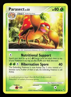 Parasect 38/147 Rare Supreme Victors Pokemon Card - Image 1