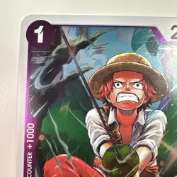 Shanks OP13-065 Foil Rare Carrying On His Will One Piece Card Game - Image 2