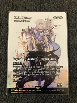 Magic MTG - Cecil Harvey - Tymna the Weaver (Showcase) Foil - Final Fantasy FIN - Image 1