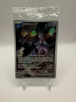 MEWTWO SVP 052 Scarlet Violet 151 Promo Illustration Rare Pokemon Card SEALED - Image 1