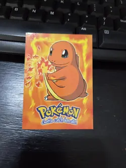 1999 Topps #04 Charmander Pokemon TV Animation Edition Vintage Card - Image 1