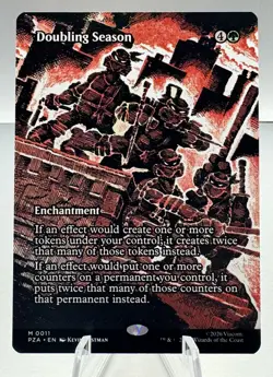 Doubling Season Teenage Mutant Ninja Turtles Source Material 0011 MTG - Image 1