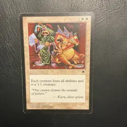 Wizards of the Coast Humility White Rare Enchantment Tempest #24 1997 - Image 1