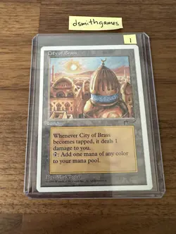 [Near Mint] MTG City of Brass Rare Land Chronicles Regular - Image 1