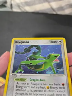 Pokemon TCG Rayquaza EX Deoxys 22/107 Holo Rare 80HP ENG 2005 Sugiyama, Ungraded - Image 2