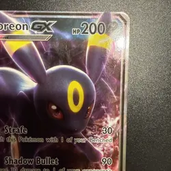 2017 Pokemon SUN & MOON Umbreon GX 80/149 Ultra Rare Holo LP-NM RAW Eeveelution - Image 4