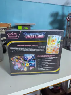 Pokemon TCG Chaos Rising Elite Trainer Box Pokemon Center New & Sealed - Image 1