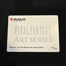 Shantotto Tactician Magician 16 Signature Art Series MTG Final Fantasy MT 9.0 + - Image 2