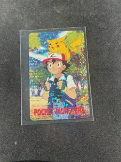 Charizard 1999 Pocket Monster Pokemon Vintage Poker Card Holo Back - Image 2