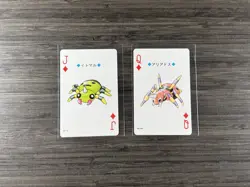 Spinarak & Ariados - Pokemon Playing Cards Ho-oh Gold Poker Deck 1999 NM - Image 1