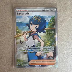 Pokemon TCG SV06 Twilight Masquerade Lana's Aid 207/167 UR Holo Full Art EN - Image 1