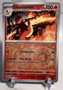 Pokemon Charmeleon 5/165 Scarlet & Violet 151 - Common-NM - Image 1