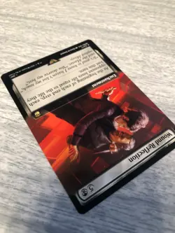 MTG Magic 1 x Wound Reflection #471 x 1 - DR WHO - NM Extended Art FREE SHIPPING - Image 3