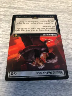 MTG Magic 1 x Wound Reflection #471 x 1 - DR WHO - NM Extended Art FREE SHIPPING - Image 5