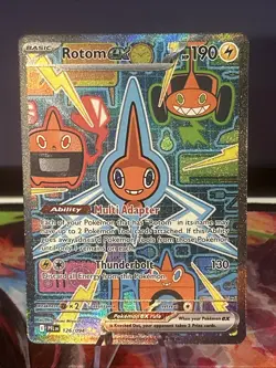 Pokemon Phantasmal Flames Rotom ex Special Illustration Rare 126/094 NM/M - Image 1