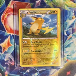 The Pokemon Company Pokemon TCG Raichu 27/108 Evolutions Holo Rare EN 2016 90 HP - Image 1
