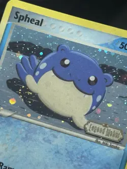 Spheal EX Legend Maker 65/92 Reverse Holo Stamped Pokemon TCG - CLEAN SWIRL - Image 2