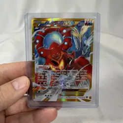 Pokemon Volcanion EX 115/114 XY Steam Siege Secret Rare Full Art Holo PACK FRESH - Image 1