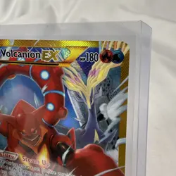 Pokemon Volcanion EX 115/114 XY Steam Siege Secret Rare Full Art Holo PACK FRESH - Image 5