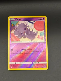 Pokemon Espurr Reverse Holo Common SM - Forbidden Light 44/131 NM - Image 1