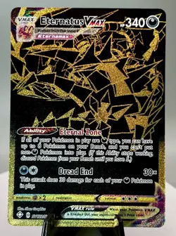 Pokemon Eternatus VMAX Ultra Rare Holo 328/190 - Image 1