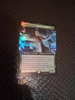 Professor Hojo (Extended Art) #161 (Foil) (NM) Final Fantasy MTG - Image 1