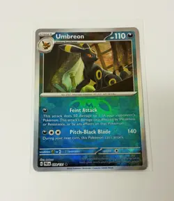 Umbreon Master Ball 059/131 Pokemon Prismatic Evolutions Holo PRE English - Image 1
