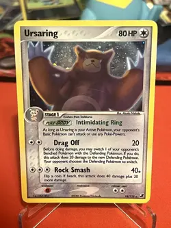 Ursaring 18/115 Holo Rare Unseen Forces Pokemon Moderately Played - Image 1