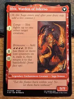 CLIVE, IFRIT'S DOMINANT Extended Art - Final Fantasy MTG Magic: the Gathering - Image 2