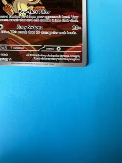 Team Rockets Meowth 203/182 Illustration Rare Destined Rivals DRI Pokemon TCG NM - Image 5