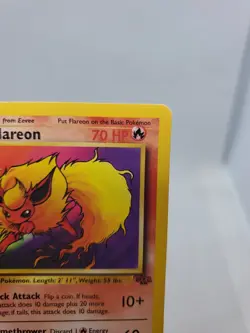 1999 Wizards of the Coast Jungle Flareon 19/64 Rare (Non-Holo) - Image 3