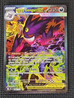 Mega Gengar ex - 284/217 Ascended Heroes Special Illustration Pokemon - NM - Image 1