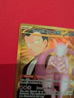 Pokemon Team Rocket’s Mewtwo ex - Gold 240/182 - SV Destined Rivals - Image 4