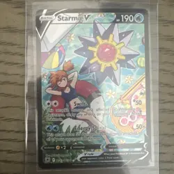 Pokemon TCG Starmie V Full Art Holo UR TG13/TG30 Astral Radiance 2022 EN - Image 1