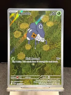 Pokemon: Nymble 096/094 Phantasmal Flames Full Art - Image 1