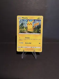 2022 Pokemon, McDonald's Promos, #7/15 Pikachu, Holo Promo - Image 1