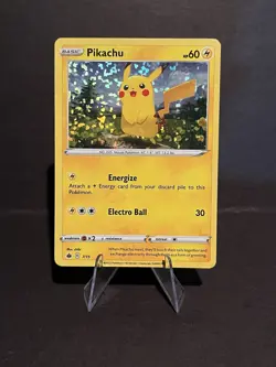 2022 Pokemon, McDonald's Promos, #7/15 Pikachu, Holo Promo - Image 2