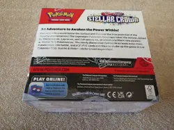 Minty Factory Sealed Pokemon Stellar Crown Booster Box With Acrylic Case - Image 3