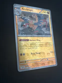 Archeops (Master Ball Pattern) 051/086 Sv: White Flare Holo Pokemon TCG - NM - Image 2