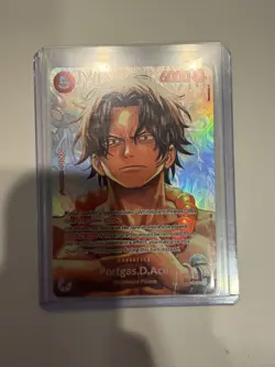 One Piece Portgas.D.Ace ST15-005 SP OP16 Englisch Card The Time of Battle NM - Image 1