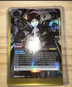 Union Arena Roy Mustang SR 3☆ star signature - Image 1