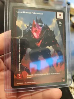 Wonders of the First Great Horned Prismatian Mythic Rare Call of the Stones - Image 4