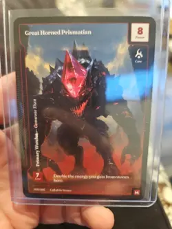 Wonders of the First Great Horned Prismatian Mythic Rare Call of the Stones - Image 5