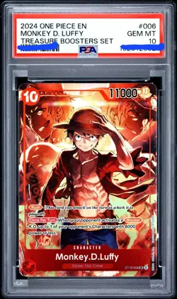 Monkey.D.Luffy (Treasure Booster Set) ST10-006 One Piece Promotion Cards Foil - Image 1