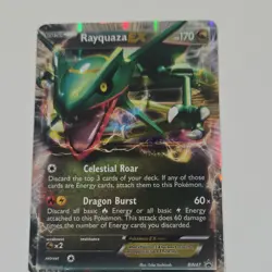 Rayquaza EX BW47 Black & White Promo Holo Pokemon TCG Card English 170 HP - Image 2