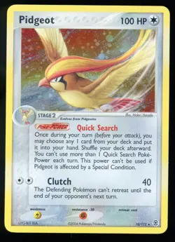 Pidgeot 10/112 EX FireRed & LeafGreen Holo Rare Pokemon Card - Image 1